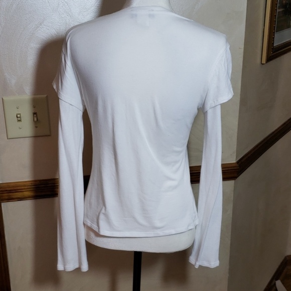 Body Central size large long sleeve t-shirt - Picture 3 of 5
